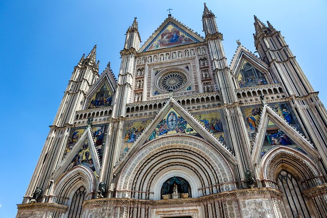 Rome to Orvieto Day Trip by Train with Duomo, Caves and Lunch - Finishing at Rocca Albornoziana