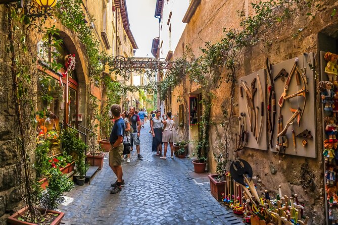 Rome to Orvieto Day Trip by Train with Duomo, Caves and Lunch - Reaching the old town by Orvieto’s funicular