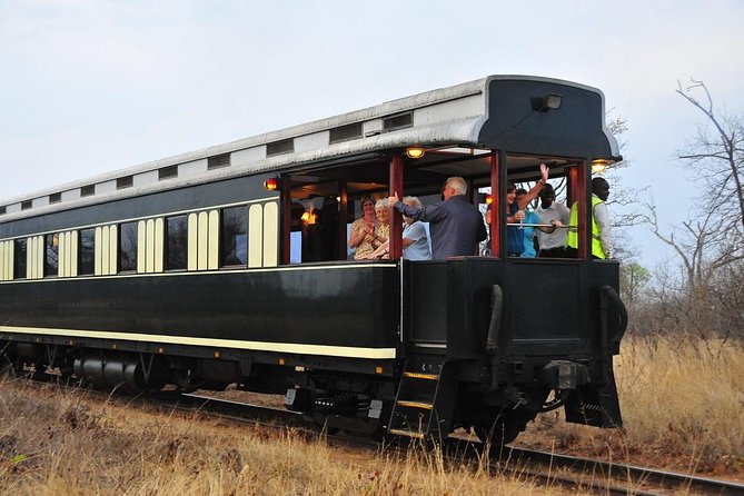 Royal Livingstone Dinner Express Train - Inside the restored steam carriage