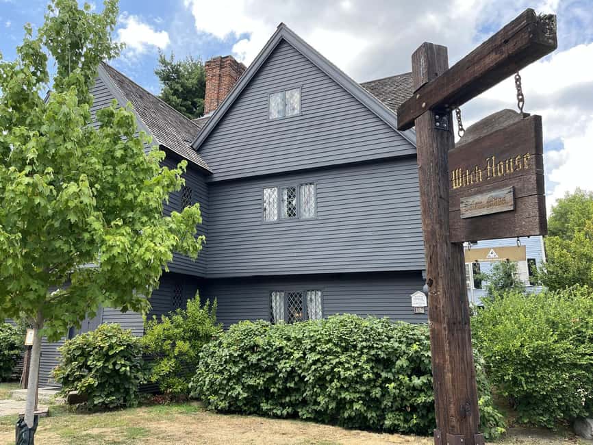 Salem Witch Tour from Boston by Train - The Witch Trials Memorial gives the tour its purpose