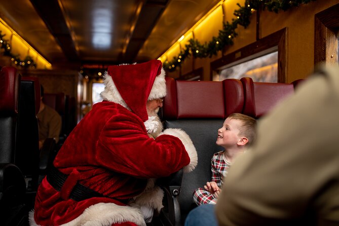 Santa Express Train - A Christmas train with a real canyon backdrop