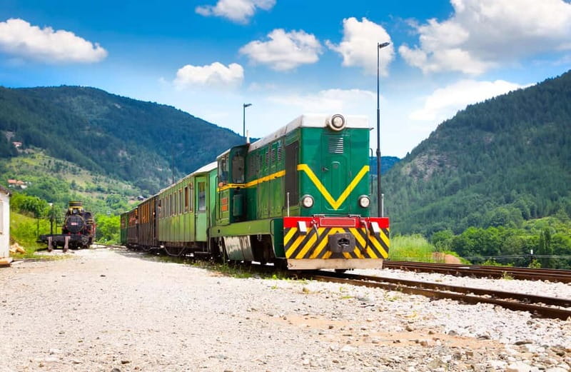 Sargan Eight railroad train ride & Tara mountain - Riding the restored Sargan Eight railway