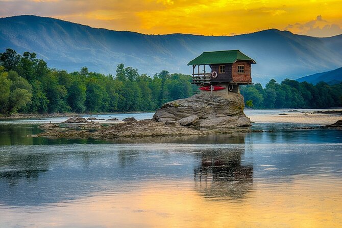 Šargan Eight Railway, Wooden Town & House on Drina river day trip from Belgrade - Seeing the House on the Drina River