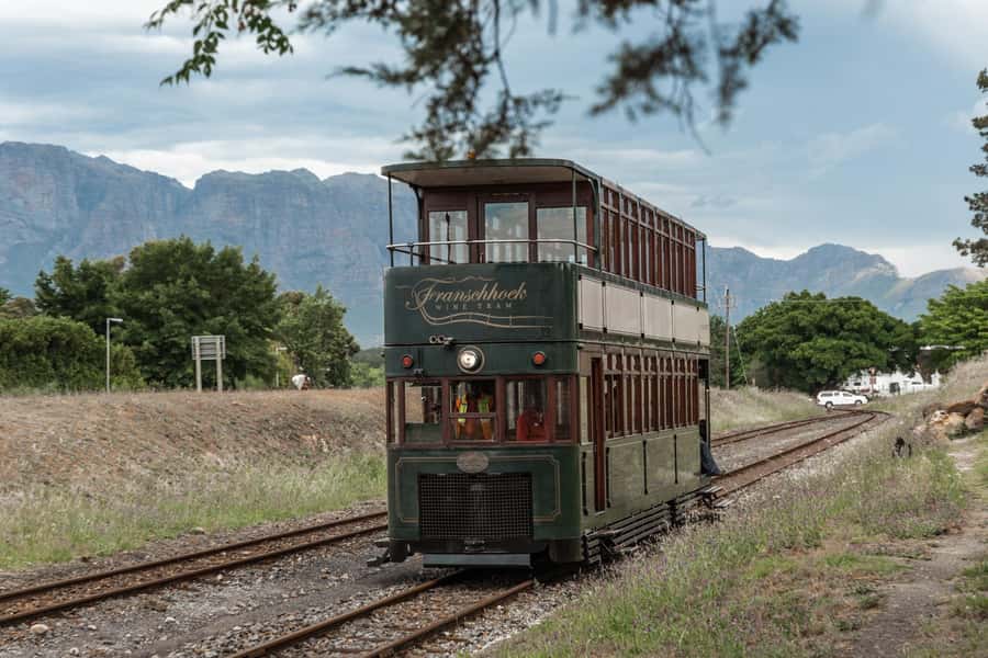SCHEDULED FRANSCHHOEK WINE TRAM EXPERIENCE (by group size) - Why the private group setup matters