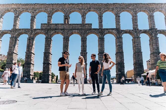 Segovia with Alcazar Guided Tour by High-Speed Train from Madrid - The Roman aqueduct begins the walking day