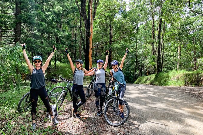 Self Guided E Bike Tour - Unicorn Falls, Rainforest & Rail Trail - Finishing at the Billinudgel Hotel