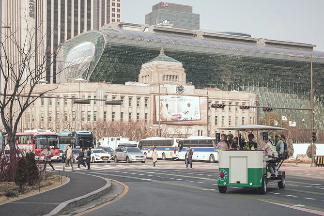 Seoul Tram Pedal Challenge - Jeongdong Observatory and the first city view