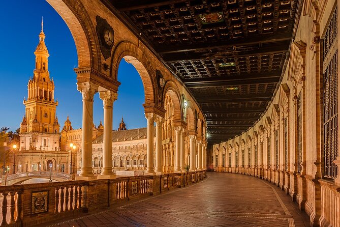Seville Day Trip from Cordoba by High-Speed Train - Your first look at Seville from the minibus