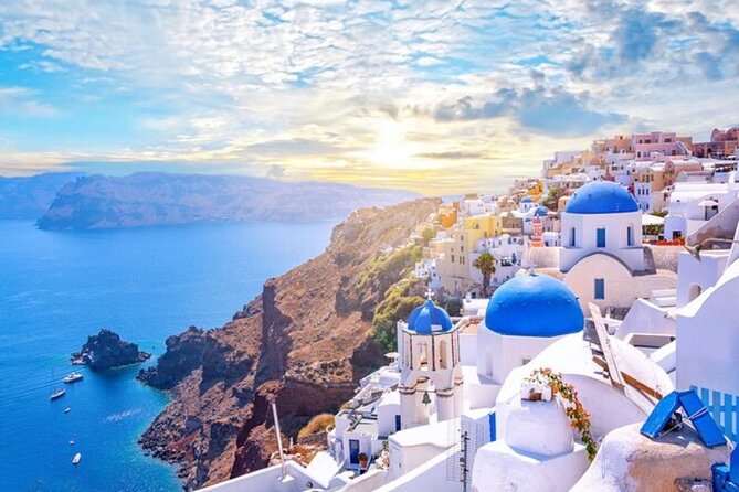 Skip Sky Tram !!! ZERO-STRESS CRUISE-FRIENDLY 5 Hour Tour - Firostefani and the caldera view