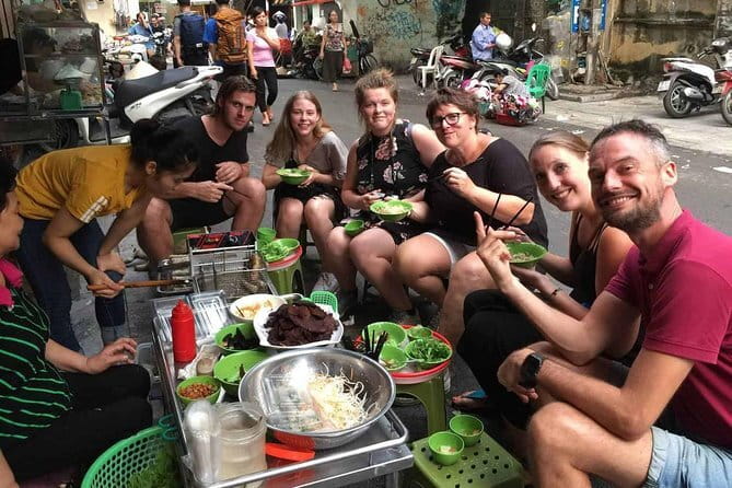 Small group Hanoi Street Food Tour with visit Train Street - Timing, comfort, and who will like it