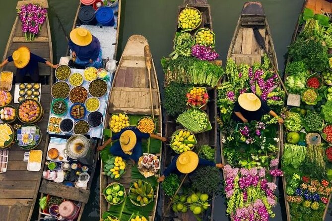 Small Group Railway Market and Floating Market - Maeklong Railway Market and the moving tracks