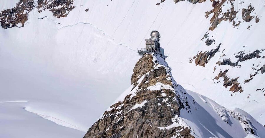 Spectacular ride to experience Jungfraujoch - Top of Europe - Riding through the Eiger and Mönch