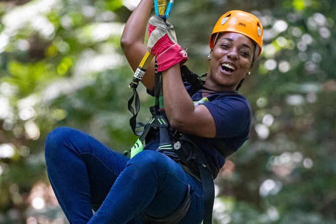 St Lucia Ultimate 3: Aerial Tram, Zipline and Hiking at Rainforest Adventures - The forest walk is short but worth your attention
