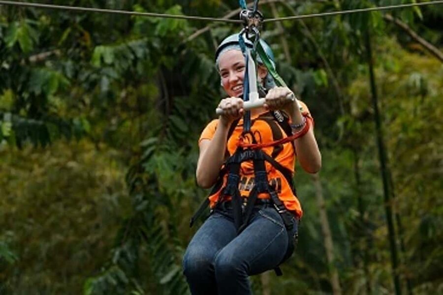 St Lucia Ultimate 3 Package: Aerial Tram Zip Line & Hiking - A quiet start above the Caribbean rainforest