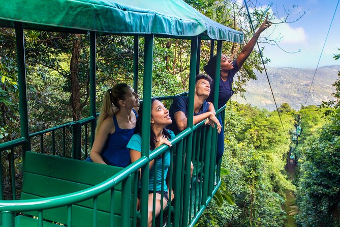 St Lucia Ultimate 3 Package: Aerial Tram, Zipline and Hiking - The Zipline Course Adds the Adrenaline