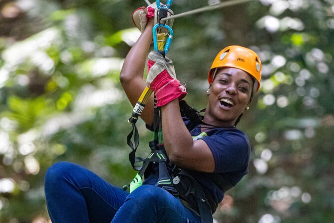 St. Lucia Zip line, Aerial Tram and Hiking tour Ultimate 3 - The return hike and second tram ride complete the loop
