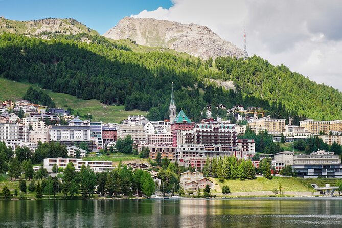 St Moritz & Swiss Alps Day Trip with Bernina Red Train from Milan - The train from St. Moritz to Tirano