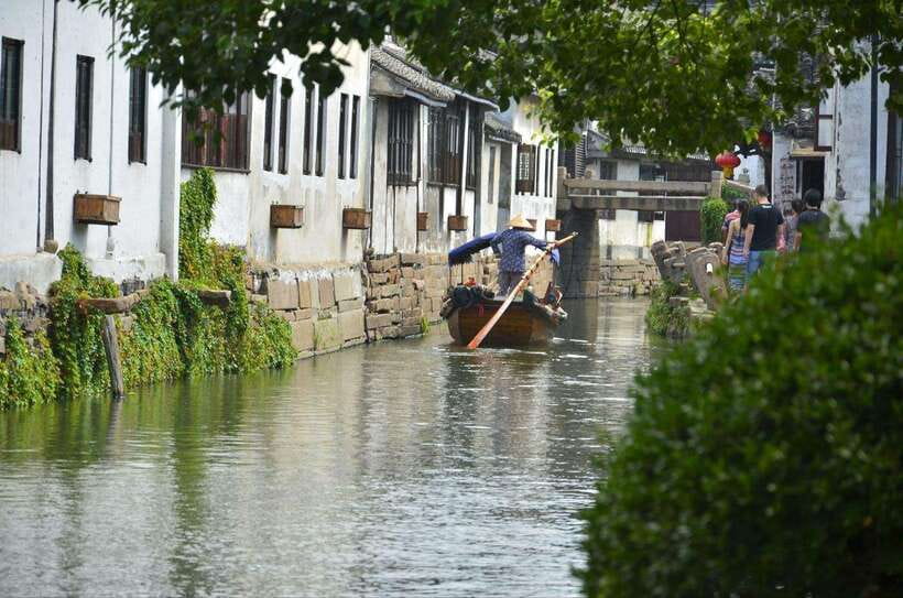 Suzhou Private Guided Day Trip from Shanghai by Bullet Train - The Grand Canal by sightseeing boat
