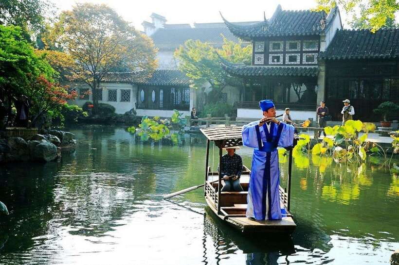 Suzhou Private Guided Day Trip from Shanghai by Bullet Train - China No. 1 Ancient Street and the Fortune Bridge