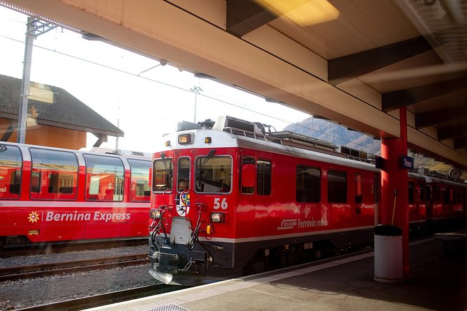 Swiss Alps Bernina Red Train and St.Moritz Tour from Milan - The early departure from Milan