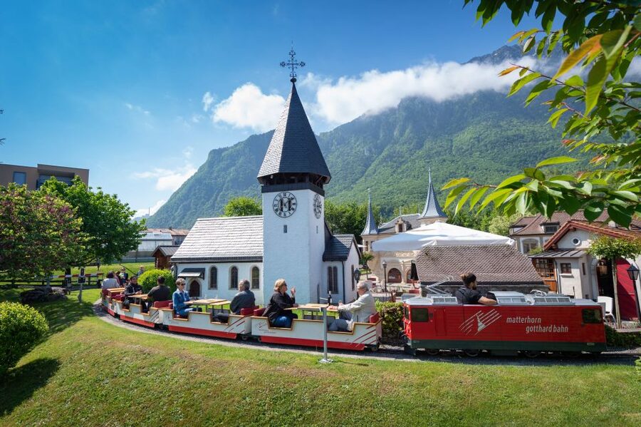 Swiss Vapeur Parc : the most beautiful railway park - A miniature railway park with real railway character