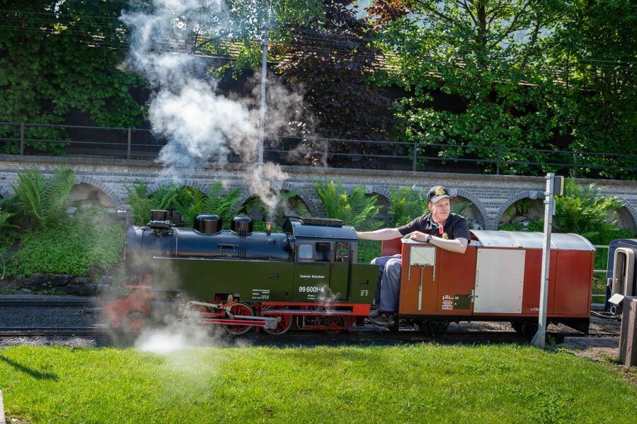 Swiss Vapeur Parc : the most beautiful railway park - Look for the Golden Pass trains