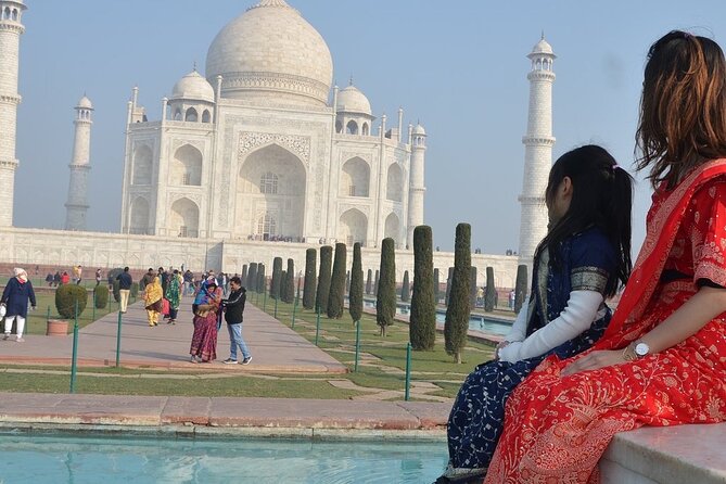 Taj Mahal & Agra Tour by Indian Bullet Train All Inclusive - Agra Fort puts the Taj Mahal in context