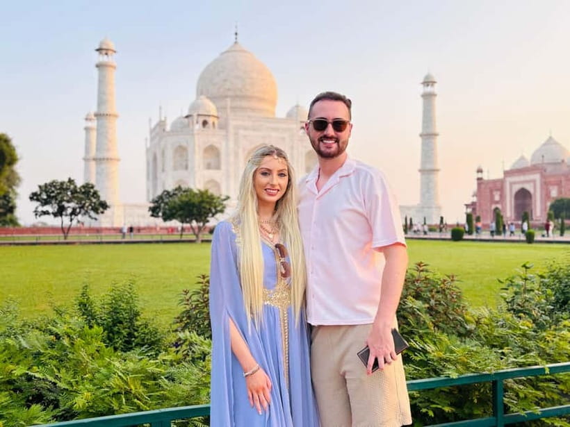 Taj Mahal Day Trip from Delhi by Gatimaan Express Train - Delhi pickup and the handoff in Agra