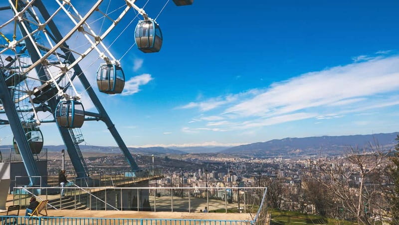 Tbilisi: Urban Hotspots Guided Tour w/ Cable Car & Funicular - Rustaveli Avenue and the cultural center