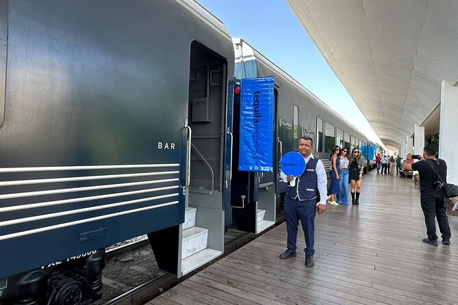 Tequila Express Round Trip by Train - Blue agave beneath the Tequila Volcano