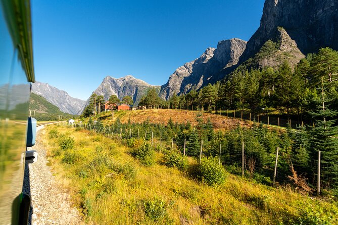 The Golden Train on Rauma Railway in Romsdalen - The Rauma Railway from Åndalsnes to Bjorli