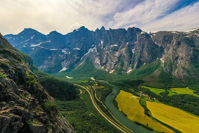 The Golden Train on Rauma Railway in Romsdalen - The return ride to Åndalsnes