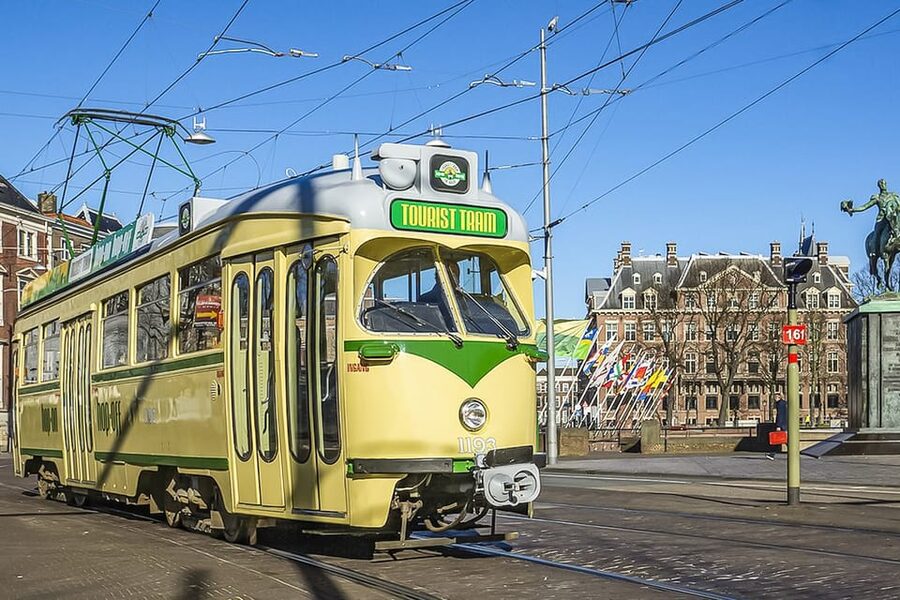 The Hague: Hop-on Hop-off Heritage Tram Tour - Stop 9 to Stop 12: Keizerstraat, Statenlaan, Frederik Hendriklaan, and World Forum