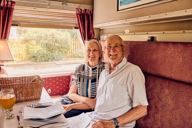 The Q Train - First Class Private Dining For 2 - A dining train with a real sense of place