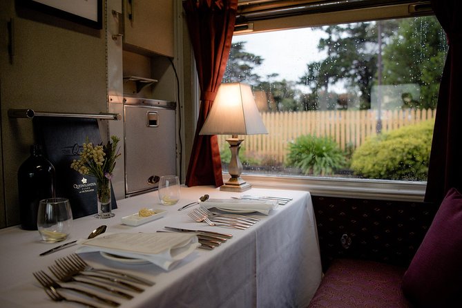 The Q Train - First Class Private Dining For 2 - Practical details that can shape your evening