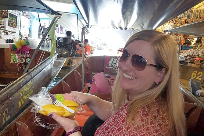 Train & Floating Market Food Adventure + Scenic train ride - Seven hours, an early start, and practical comfort