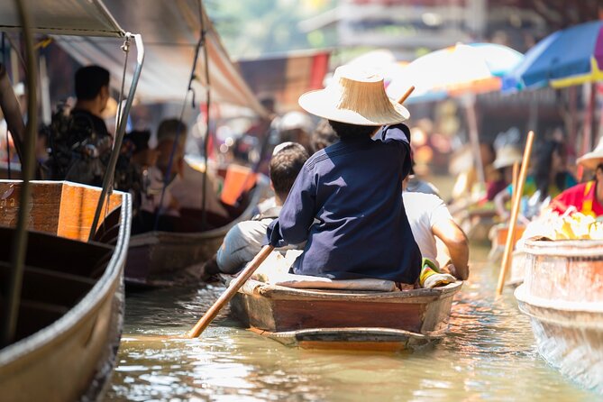 Train & Floating Market Food Adventure + Scenic train ride - Food at the market, not just photos