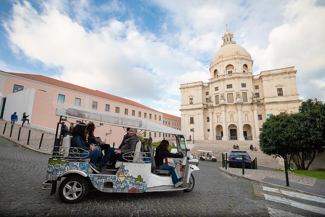 Tuk Tuk Tour in Lisbon's Old Town - Tram 28 - Portas do Sol and the Tagus River view