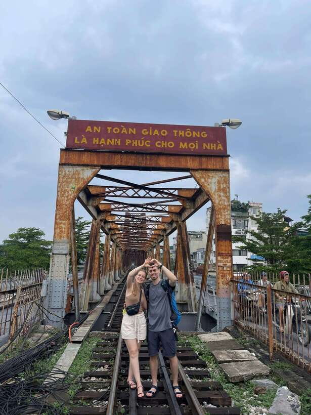 Uncover Hanoi’s Hidden Treasures: Old Quarter & Train Street - Long Bien Bridge and a wider view of Hanoi