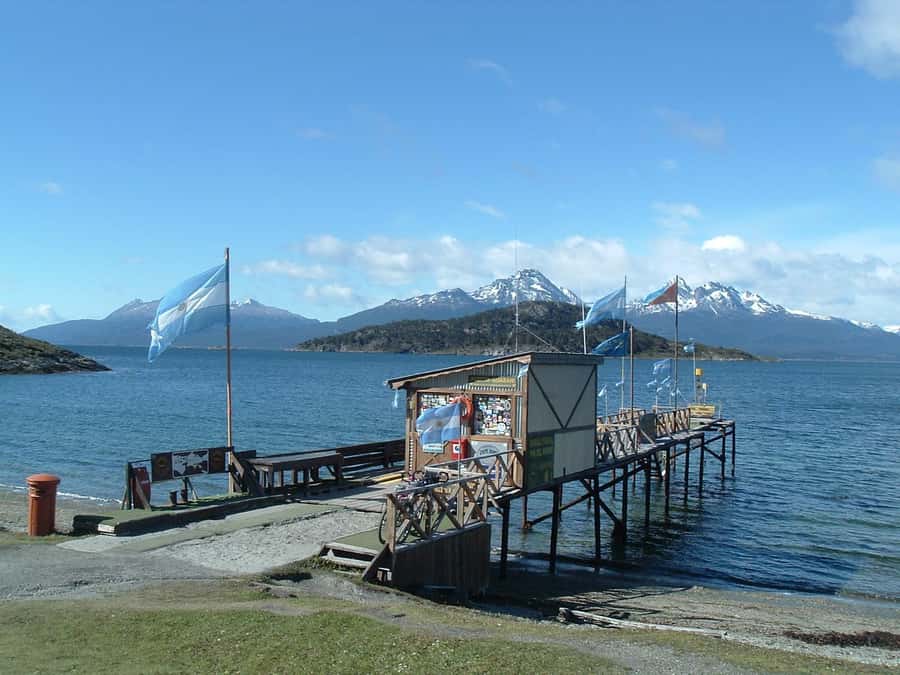USHUAIA | Tierra del Fuego National Park & Optional Train - Acigami Lake, shared by Argentina and Chile