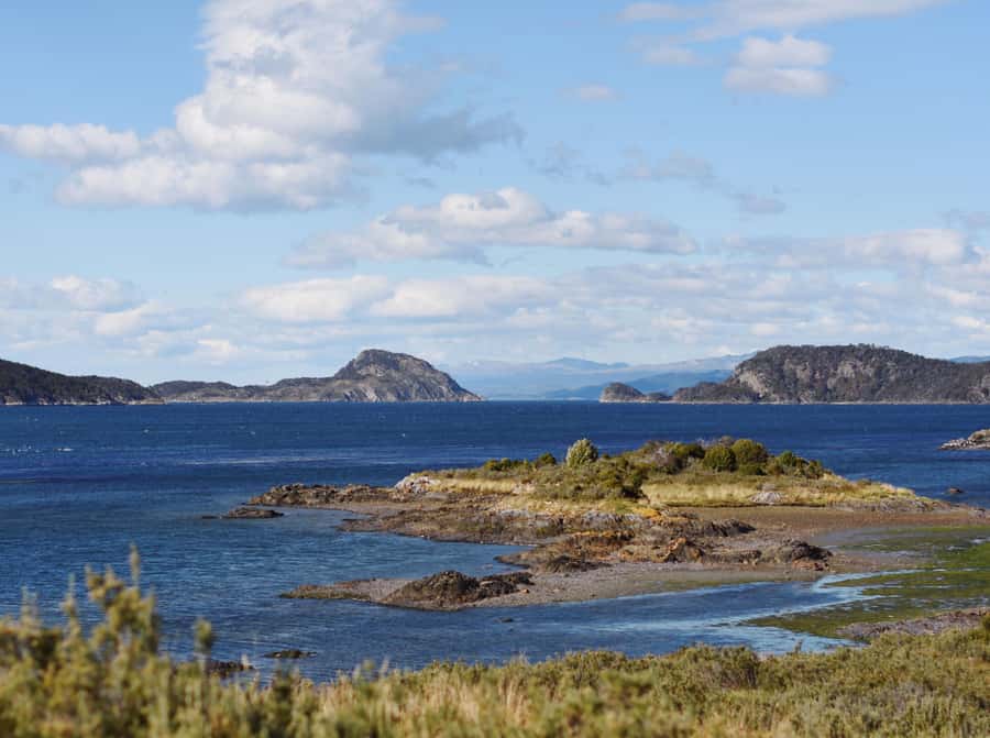 USHUAIA | Tierra del Fuego National Park & Optional Train - Lapataia Bay and the Pan-American marker