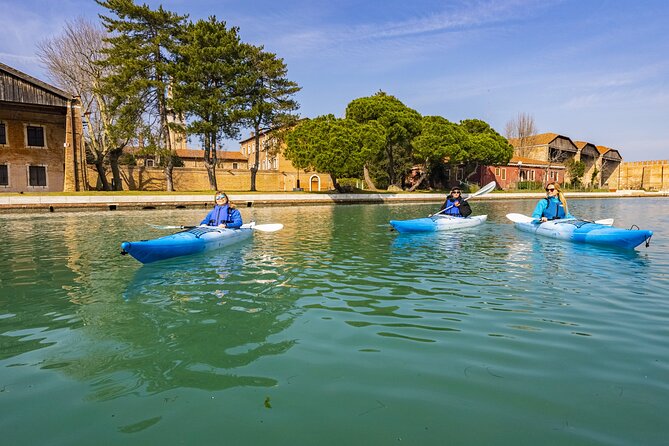 Venice Beginner's Kayak Tour: train & visit the Medieval Arsenal - What the $71.01 price includes