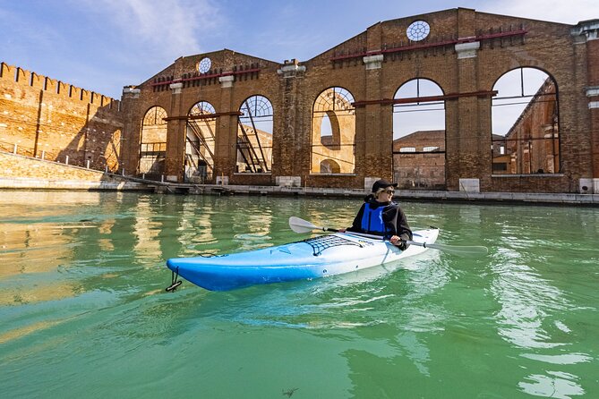 Venice Beginner's Kayak Tour: train & visit the Medieval Arsenal - Meeting at Fondamente Nove