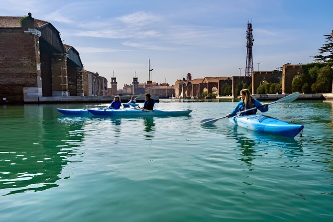 Venice Beginner's Kayak Tour: train & visit the Medieval Arsenal - Who will enjoy this most