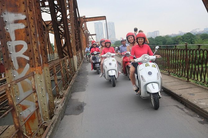 Vespa City Tour &Train Street Female With Ao Dai Riders 4,5 Hours - Lunch, local food, and what is included
