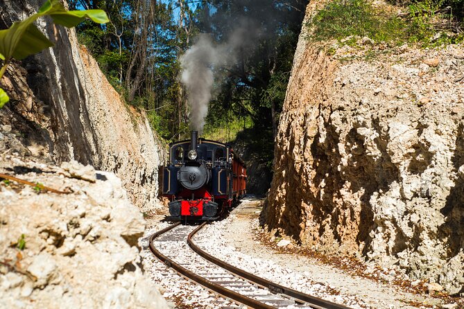 Victorian Steam (Long) Railway Journey+Great House & Distillery - A real steam railway across St. Nicholas Abbey