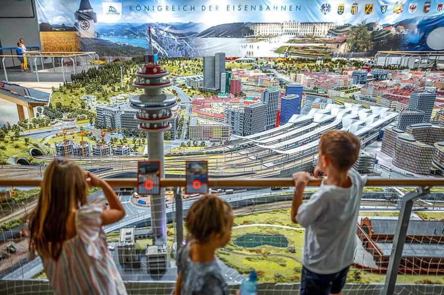 Vienna: Kingdom of Railways Museum Entry Ticket - The adventure corner, mirror maze, and wooden play area