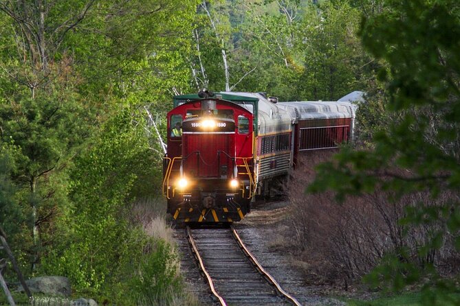 Winnipesaukee Scenic Railroad - A slow ride beside Lake Winnipesaukee
