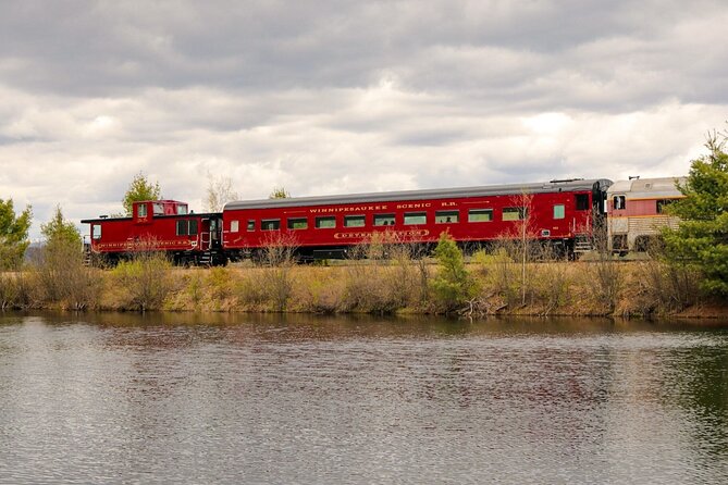 Winnipesaukee Scenic Railroad - Along the western shore toward Weirs Beach