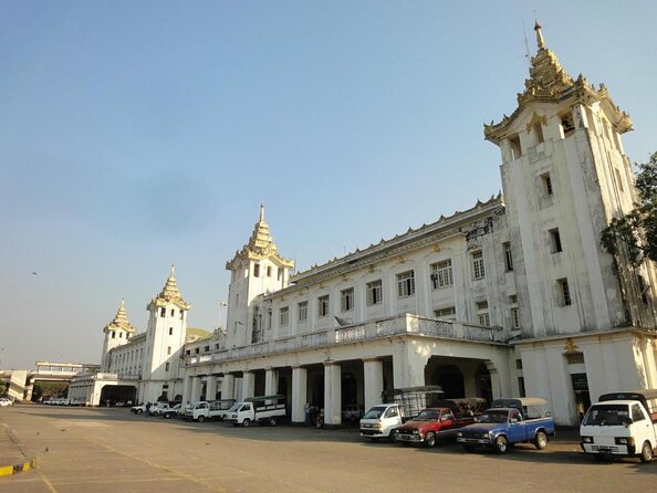 Yangon morning food tour with train ride - Starting at Yangon Central Railway Station at 7:00 am